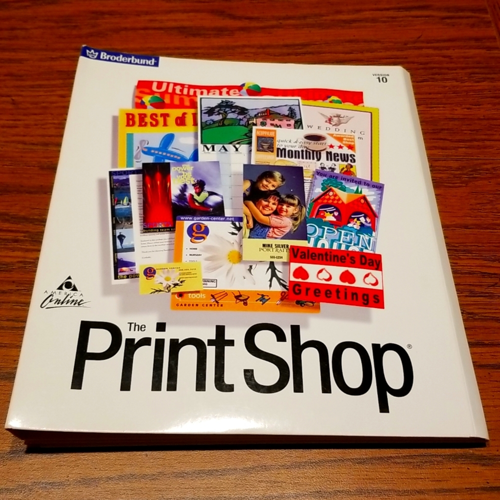 The Print Shop Software Version 10 Brand New